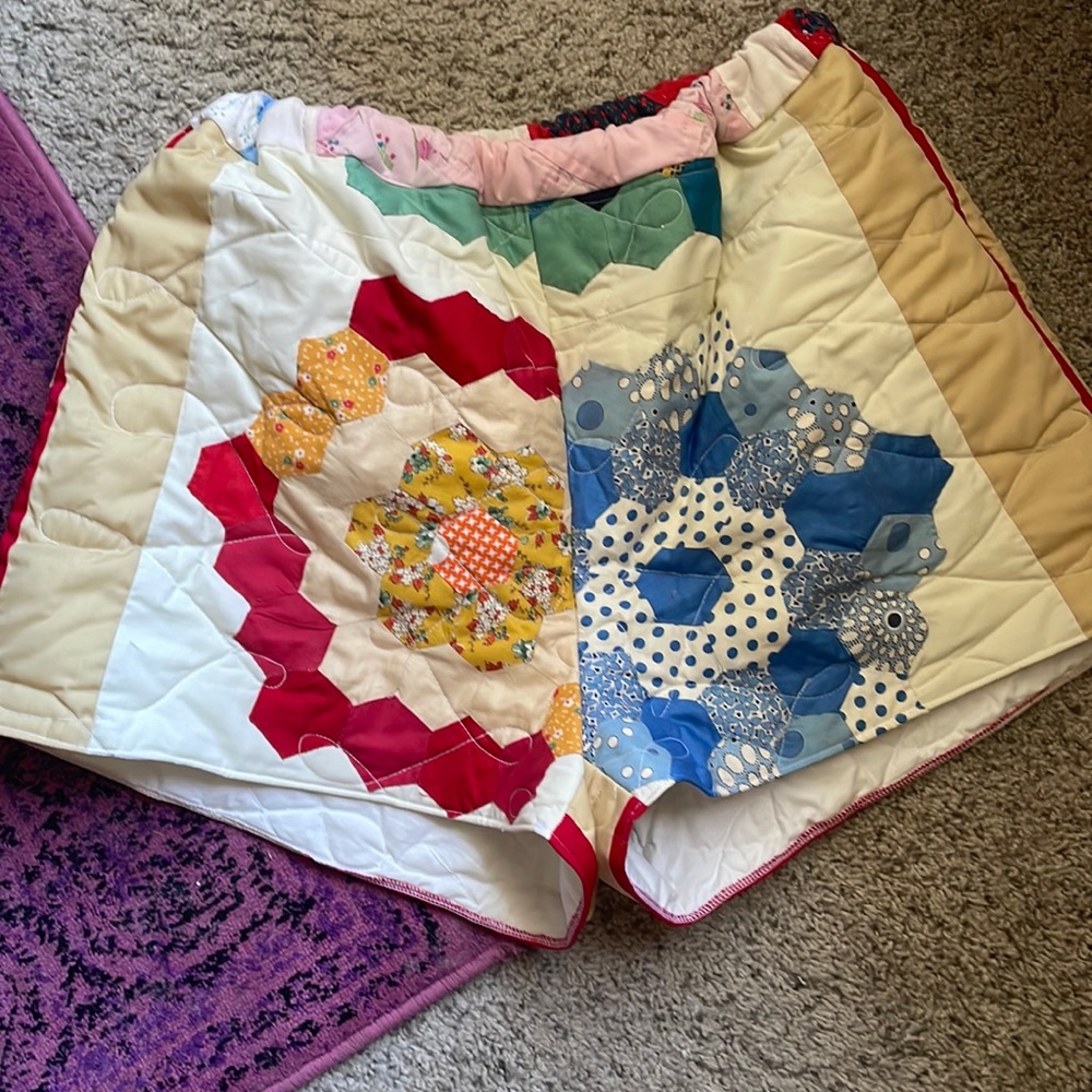 Vintage quilt shorts *Price is firm*